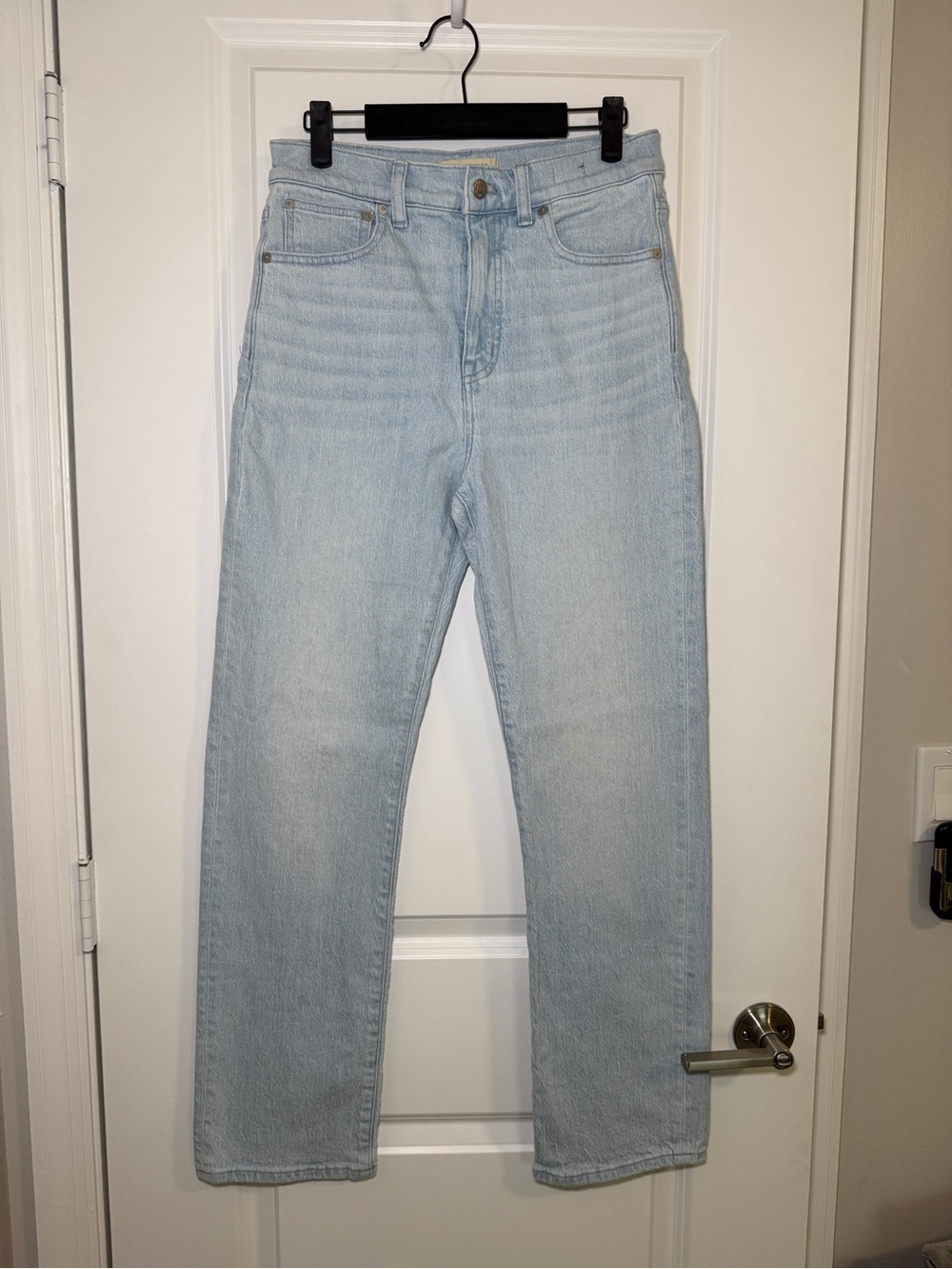 MADEWELL STRAIGHT LEG LIGHT WASH